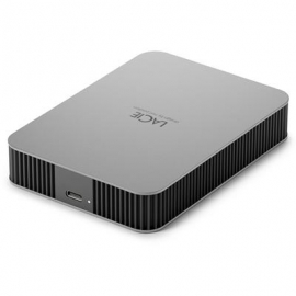 LaCie Mobile Drive, USB-C, 5 TB, hall - Väline kõvaketas