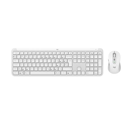 Logitech Signature Slim Combo MK950, US, valge - Juhtmevaba desktop