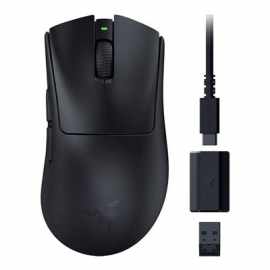 Razer DeathAdder V3 Hyperspeed, must - Juhtmevaba hiir