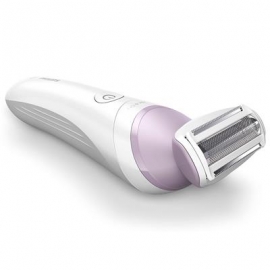 Philips Lady Shaver Series 6000, märg- ja kuivkasutus, valge/lilla - Juhtmevaba raseerija