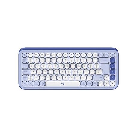 Logitech POP Icon Keys, US, lilla/valge - Juhtmevaba klaviatuur