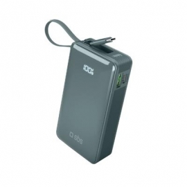 SBS LCD Power Bank, 10000 mAh, helesinine - Akupank