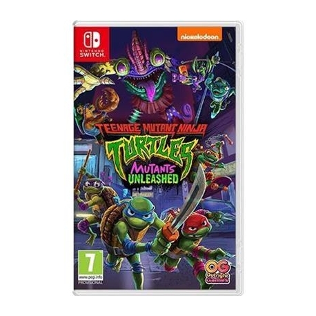 Teenage Mutant Ninja Turtles: Mutants Unleashed, Nintendo Switch - Mäng