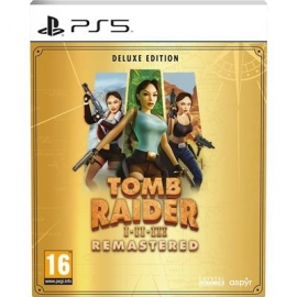 Tomb Raider I-III Remastered Deluxe Edition, PlayStation 5 - Mäng