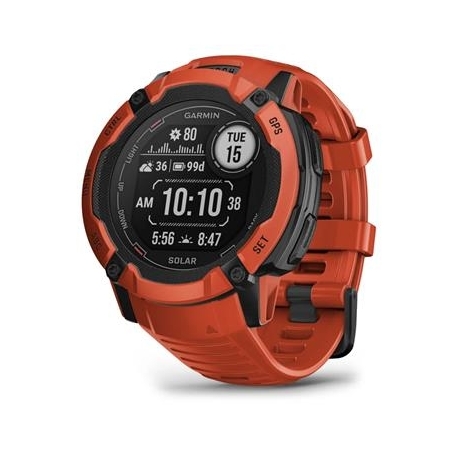 Garmin Instinct 2X Solar, punane - Spordikell