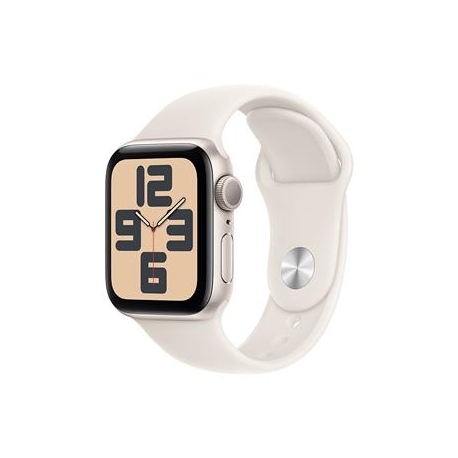 Apple Watch SE, 40 mm, GPS, sport band, S/M, beež alumiinium / beež - Nutikell