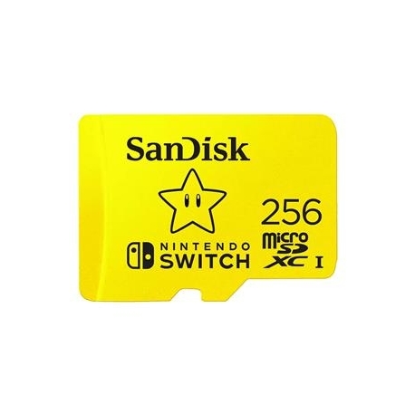 SanDisk microSDXC card for Nintendo Switch, 256 GB - Mälukaart