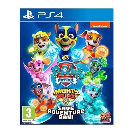PS4 mäng Paw Patrol: Mighty Pups Save Adventure Bay!