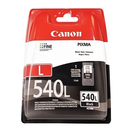 Canon PG-540L, must - Tindikassett