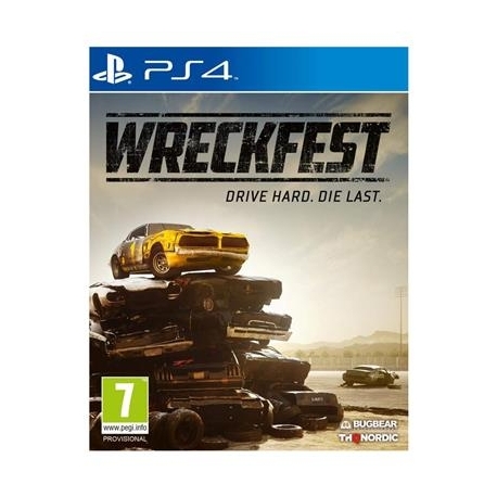 PS4 mäng Wreckfest
