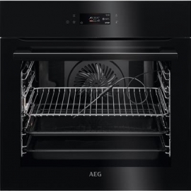 AEG AssistedCooking 8000, 71 L, pürolüütiline puhastus, must - Integreeritav ahi