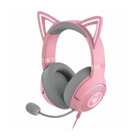 Razer Kraken Kitty V2, roosa - Juhtmega peakomplekt