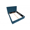 Voodi CHESTERFIELD sinine, 180x200 cm