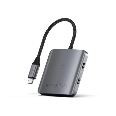 Satechi 4-Port USB-C Hub, Power Delivery, hall - USB hub