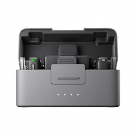 Dji Mic Mini, 2 TX + 1 RX + Charging Case, must - Juhtmevaba mikrofon