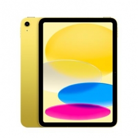 Apple iPad 10,9" (2022), 64 GB, WiFi + LTE, kollane - Tahvelarvuti