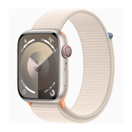 Apple Watch Series 9 GPS + Cellular, 45 mm, Sport Loop, beež - Nutikell