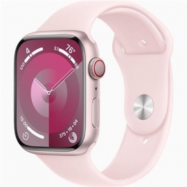 Apple Watch Series 9 GPS + Cellular, 45 mm, Sport Band, M/L, roosa - Nutikell