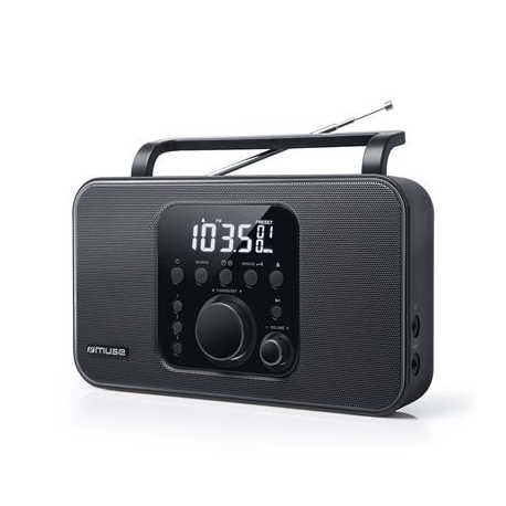 Muse M-091 R, FM, must - Kaasaskantav raadio