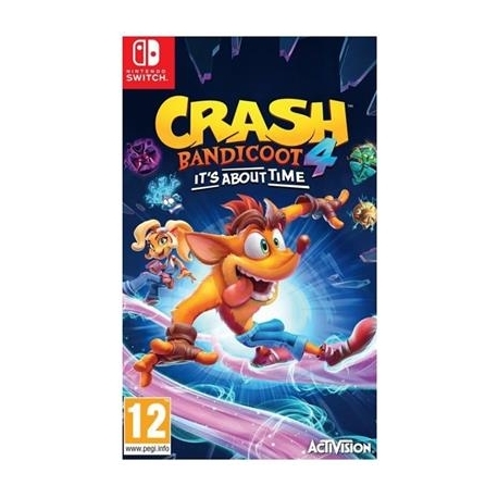 Switch mäng Crash Bandicoot 4: It's About Time