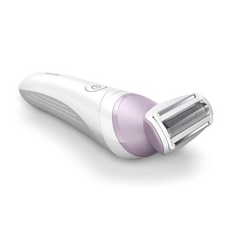 Philips Lady Shaver Series 6000, märg- ja kuivkasutus, valge/lilla - Juhtmevaba raseerija