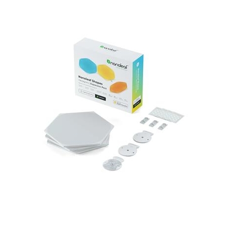 Nanoleaf Shapes Hexagon, 3 paneeli, valge - Nutivalgusti lisakomplekt