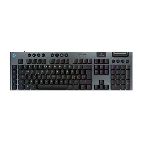 Logitech G915 X Lightspeed, clicky, US, must - Juhtmevaba klaviatuur