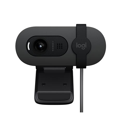 Logitech Brio 100, FHD, must - Veebikaamera
