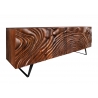 Kummut FLUID pruun, 175x40xH76 cm