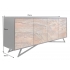 Kummut SOUL naturaalne pruun kivi / must, 175x38xH75 cm