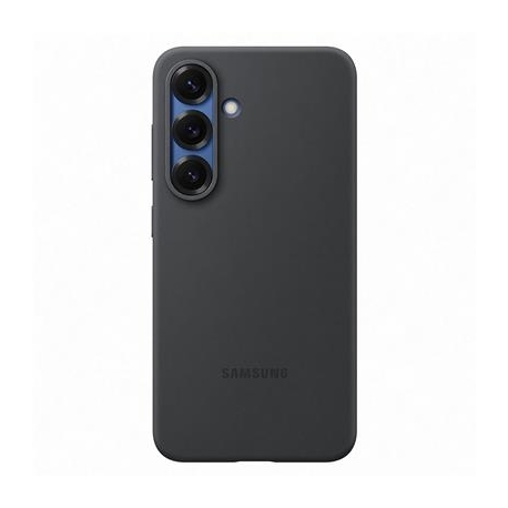 Samsung Silicone Case, Galaxy S25, must - Ümbris