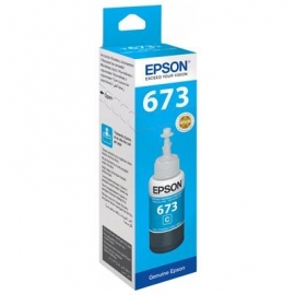 Tindimahuti täitepudel Epson T6732 (tsüaan)