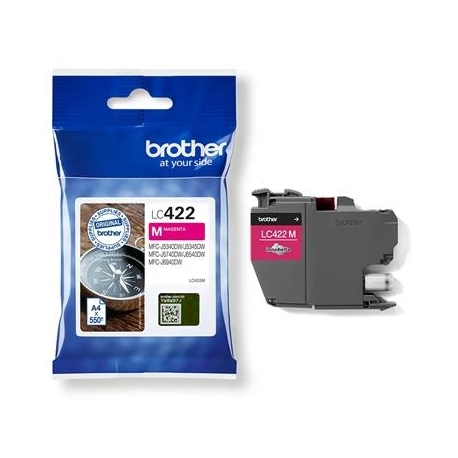 Brother LC422BK, roosa - Tindikassett