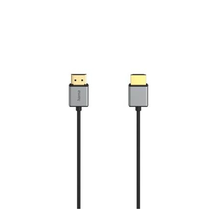 Hama HDMI Cable, 2.1, 8K, 1,5 m, must - Kaabel