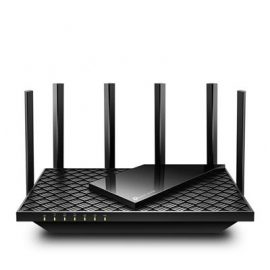 TP-Link Archer AXE75, AXE5400 Tri-Band Gigabit Wi-Fi 6E, must - WiFi ruuter