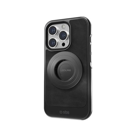 SBS LockPro case, iPhone 15 Pro, must - Nutitelefoni ümbris
