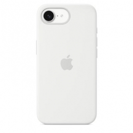 Apple Silicone Case, iPhone 16e, valge - Ümbris