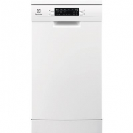 Electrolux 600 Slim, 10 nõudekomplekti, laius 44,6 cm, valge - Eraldiseisev Nõudepesumasin