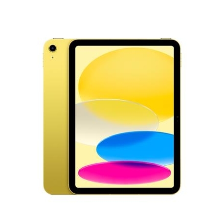 Apple iPad 10,9" (2022), 256 GB, WiFi, kollane - Tahvelarvuti