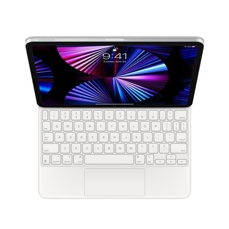 Apple Magic Keyboard, iPad Air (4. gen, 2020), iPad Air (5. gen, 2022), iPad Pro 11'', RUS, valge - Klaviatuur