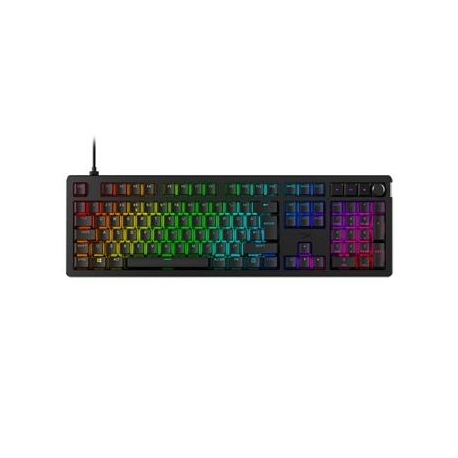 HyperX Alloy Rise, SWE, must - Klaviatuur