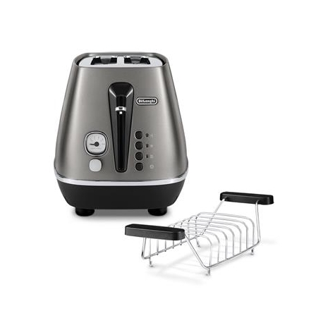 Delonghi Distinta Titanium, 900 W, titaanium - Röster