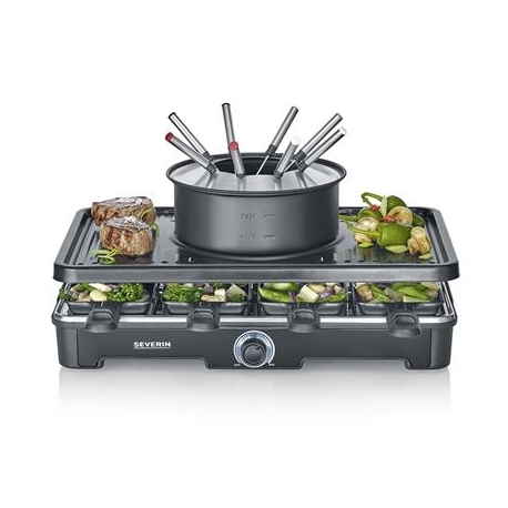Severin, 1400 W, must - Raclette grill ja Fondüü