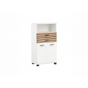 Alumine vannitoakapp KATTA mattvalge, 60x33xH111 cm