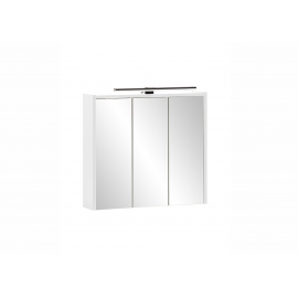 Peegelkapp EMMIK mattvalge, 65x16xH63 cm