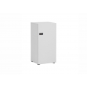 Lukustatav kapp LOCKED mattvalge, 45x41xH93 cm