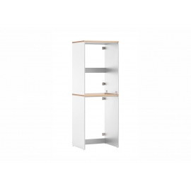Pesumasinakapp SOLEA mattvalge, 67x60xH96 cm