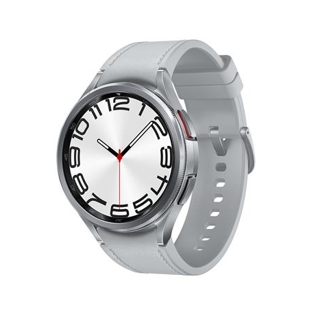Samsung Watch6 Classic, 47 mm, LTE, hõbedane - Nutikell