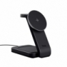 Trust Viro 3-in-1 Wireless Magnetic Charge Stand, Qi, must - Juhtmevaba laadimisdokk