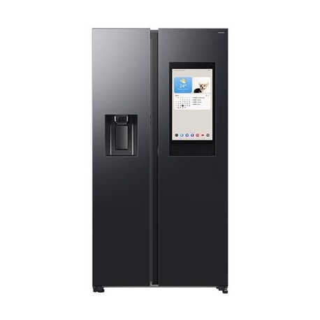 Samsung Bespoke AI Family Hub+, Twin Cooling Plus™, 614 L, kõrgus 179 cm, must - SBS-külmik